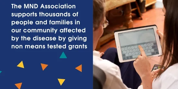 MND Association financial support funds